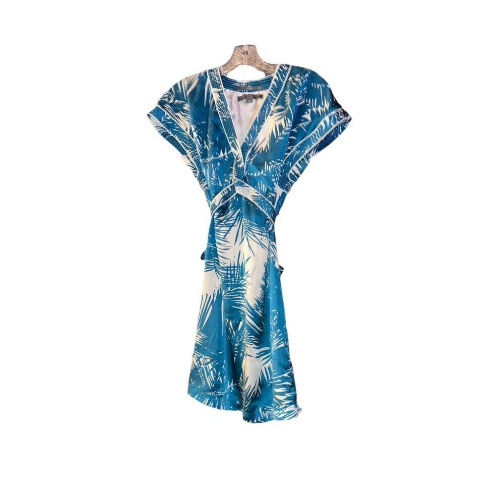 Proenza Schouler Target Women’s Dress Xs 100% Silk Kimono Designer Luxury